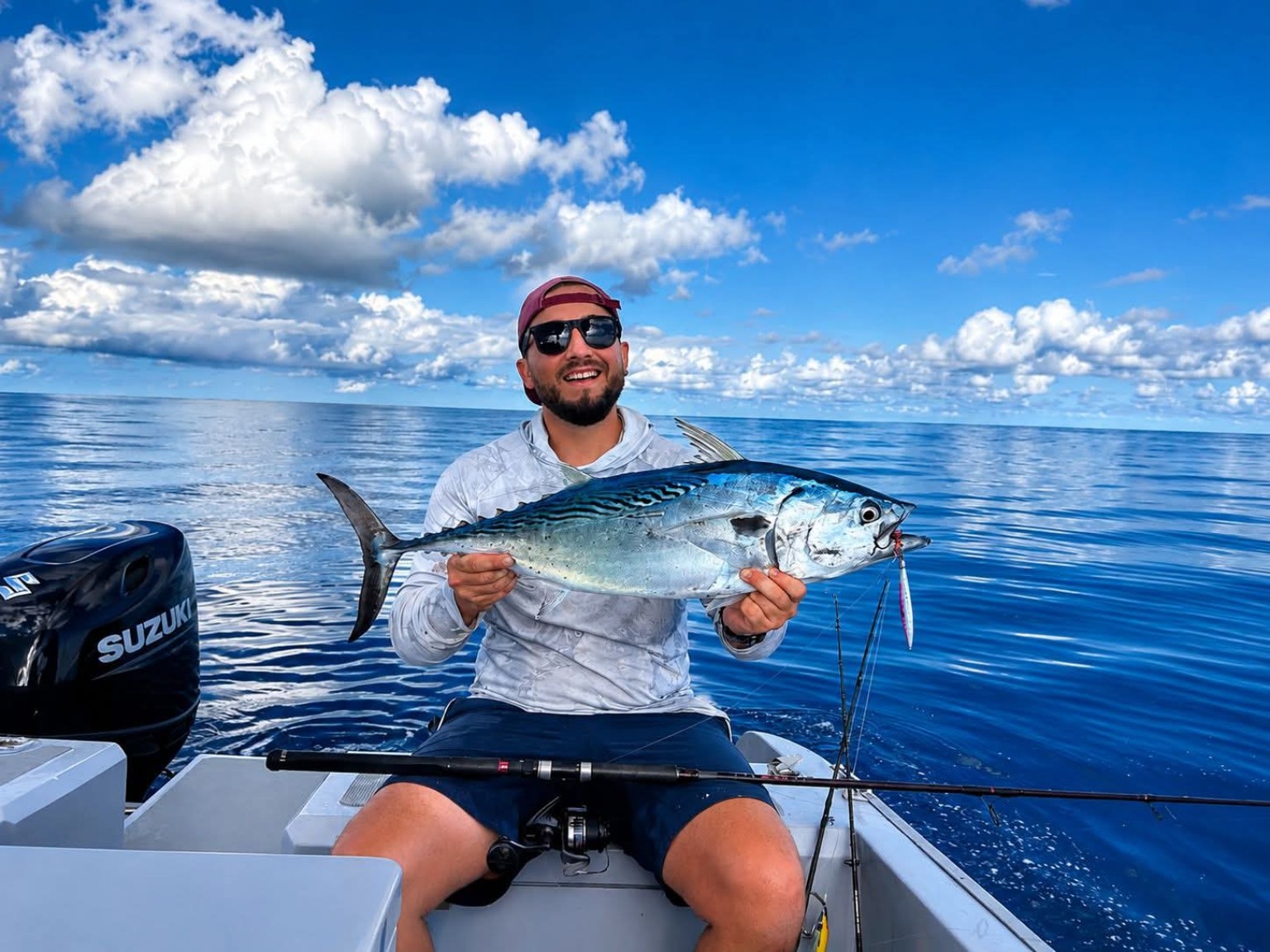 Tuna caught during a fishing charter
